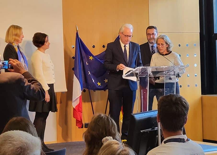 69e congrès de la VDFG et de la FAFA à Nantes 2 Preisverleihung Elsie Kuehn Leitz 2025